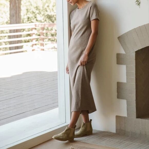 NEW Jenni Kayne Suede Chelsea Boot in Laurel Size 7 - Picture 5 of 11